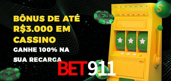 BET911 melhor bônus de depósito